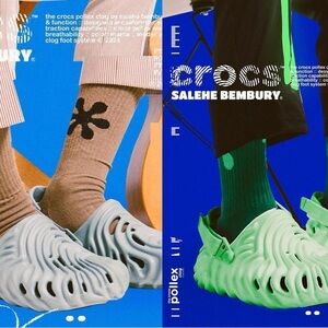 SALEHE BEMBURY X CROCS POLLEX CLOG “MANTA” & “BOREALIS” COMPLEXCON SPECIAL